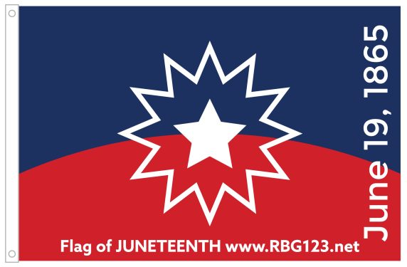 flag of juneteenth