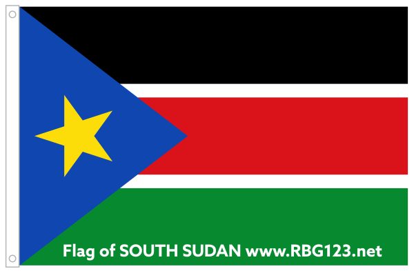 flag of south sudan